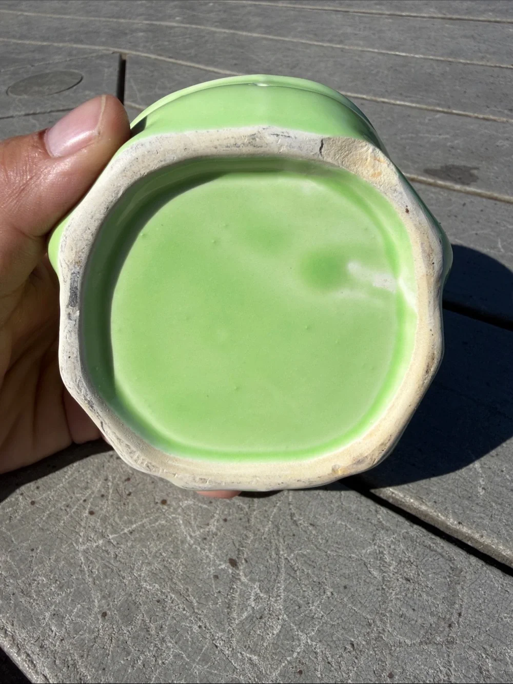 Green Frog-Shaped Feeding Dish for Kitchen & Home